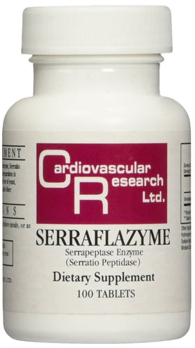 Cardiovascular Research Serraflazyme comprimés 100 unités - vue avant