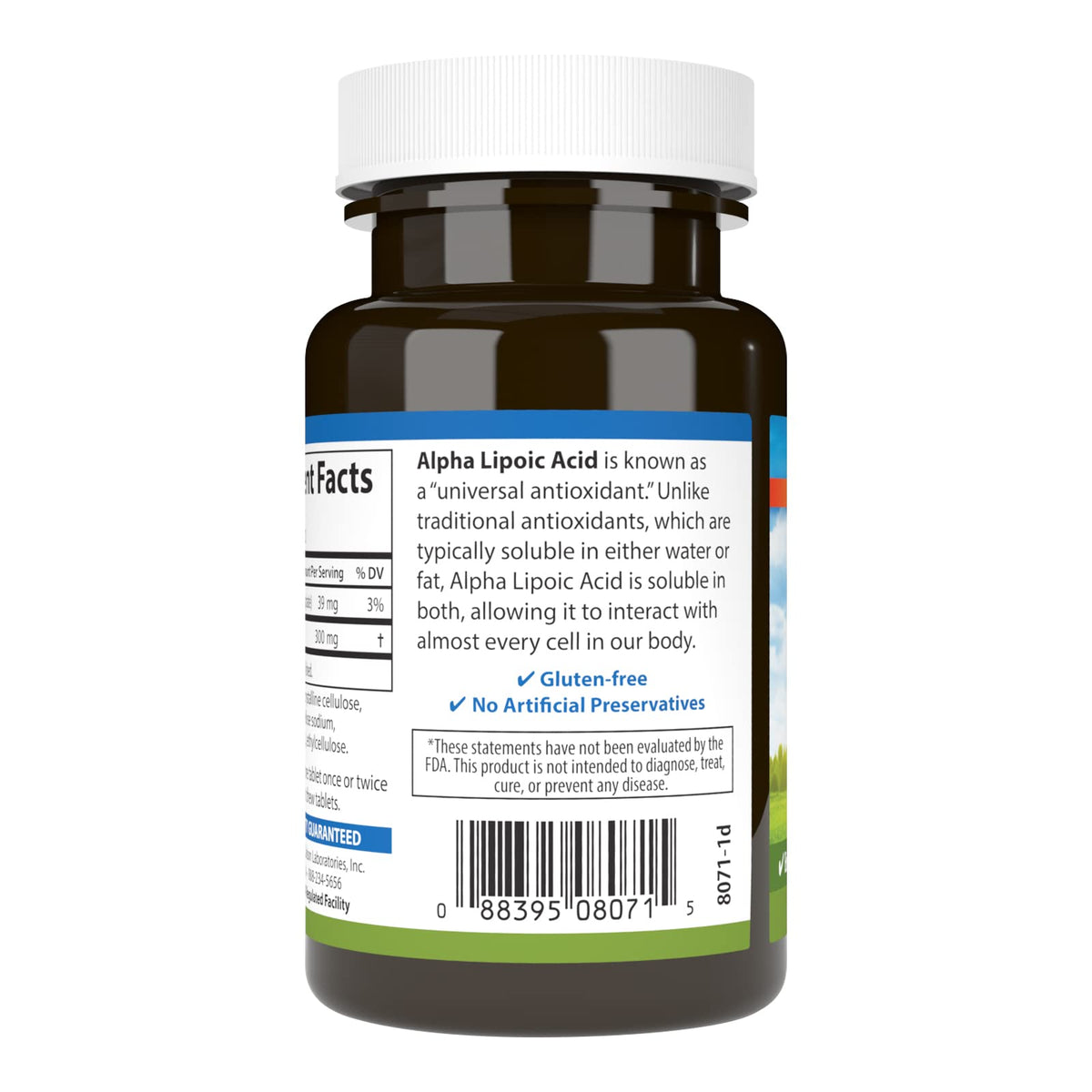Carlson Acide Alpha-Lipoïque 300 mg emballage