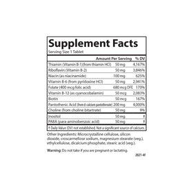 Carlson B Compleet 50 affiché avec d'autres vitamines