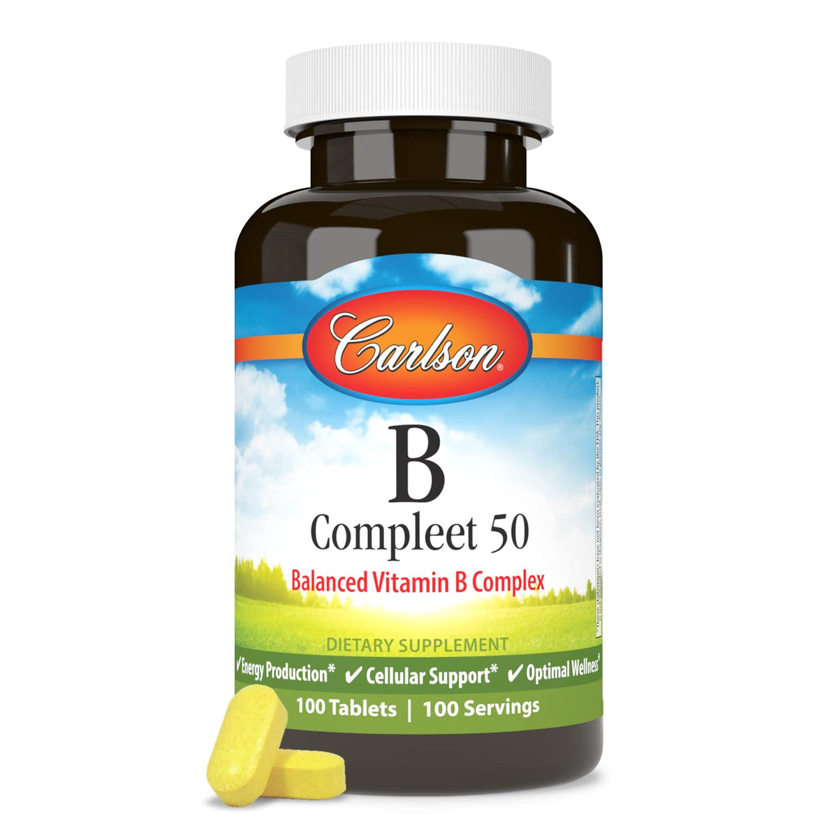 Carlson B Compleet 50 vue de côté de l'emballage