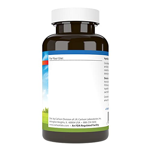 Carlson capsules vides montrant la capacité de remplissage