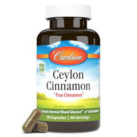 Carlson Ceylon Cinnamon 500 mg gélules vue de l'avant