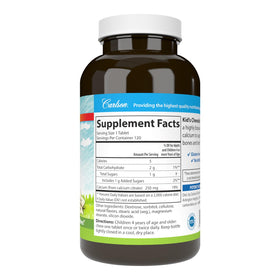 Carlson Complément Alimentaire Calcium Enfant 358 g