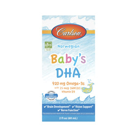 Carlson DHA Liquide pour Bébés 60 mL en contexte d'utilisation