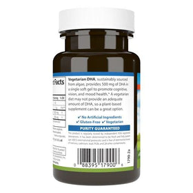 Carlson DHA Végétalien 570 mg gélules côté