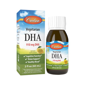 Carlson DHA Végétarien 60 mL bouteille vue de face