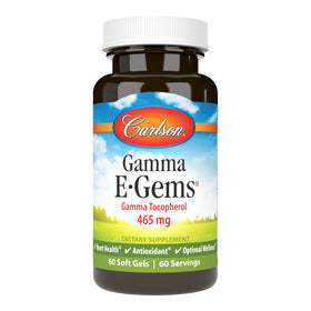Carlson Gamma E-Gems 465 mg gélules douces vue de face