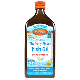 Carlson Huile de Poisson pour Enfants 500 mL vue avant