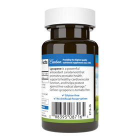 Carlson Lycopène 15 mg, bouteille ouverte avec gélules