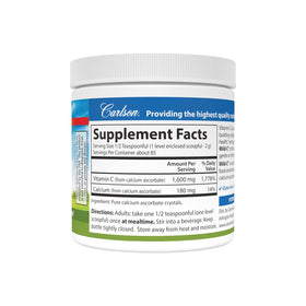 Carlson Poudre de Vitamine C 1 600 mg - Détails de l'emballage