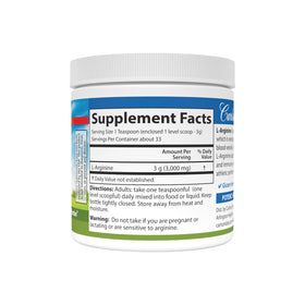 Carlson Poudre L-Arginine 100 g avec cuillère