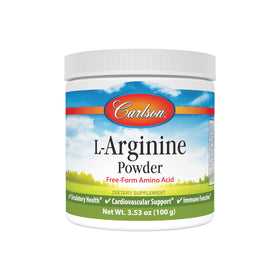 Carlson Poudre L-Arginine 100 g vue de face