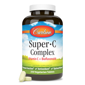 Carlson Super-C Complex 500 mg, ingrédients listés