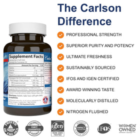 Carlson Super Omega-3 Gems 30 gélules supplémentaires