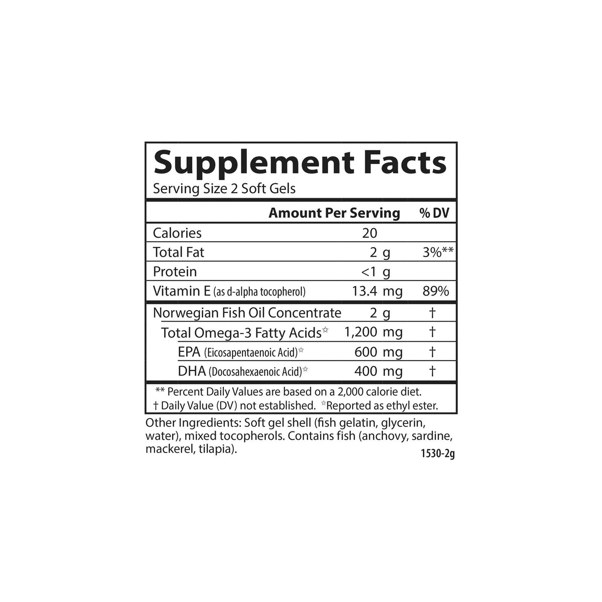 Carlson Super Omega-3 Gems gelule ouverte montrant le contenu