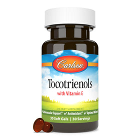 Carlson Tocotrienols 40 mg gélules molles vue avant