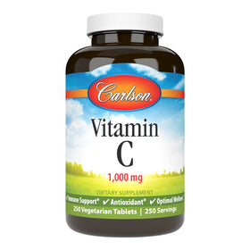 Carlson Vitamine C 1 000 mg flacon de 250 comprimés