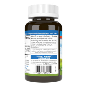 Carlson Vitamine D3 10 000 UI gélules molles emballage