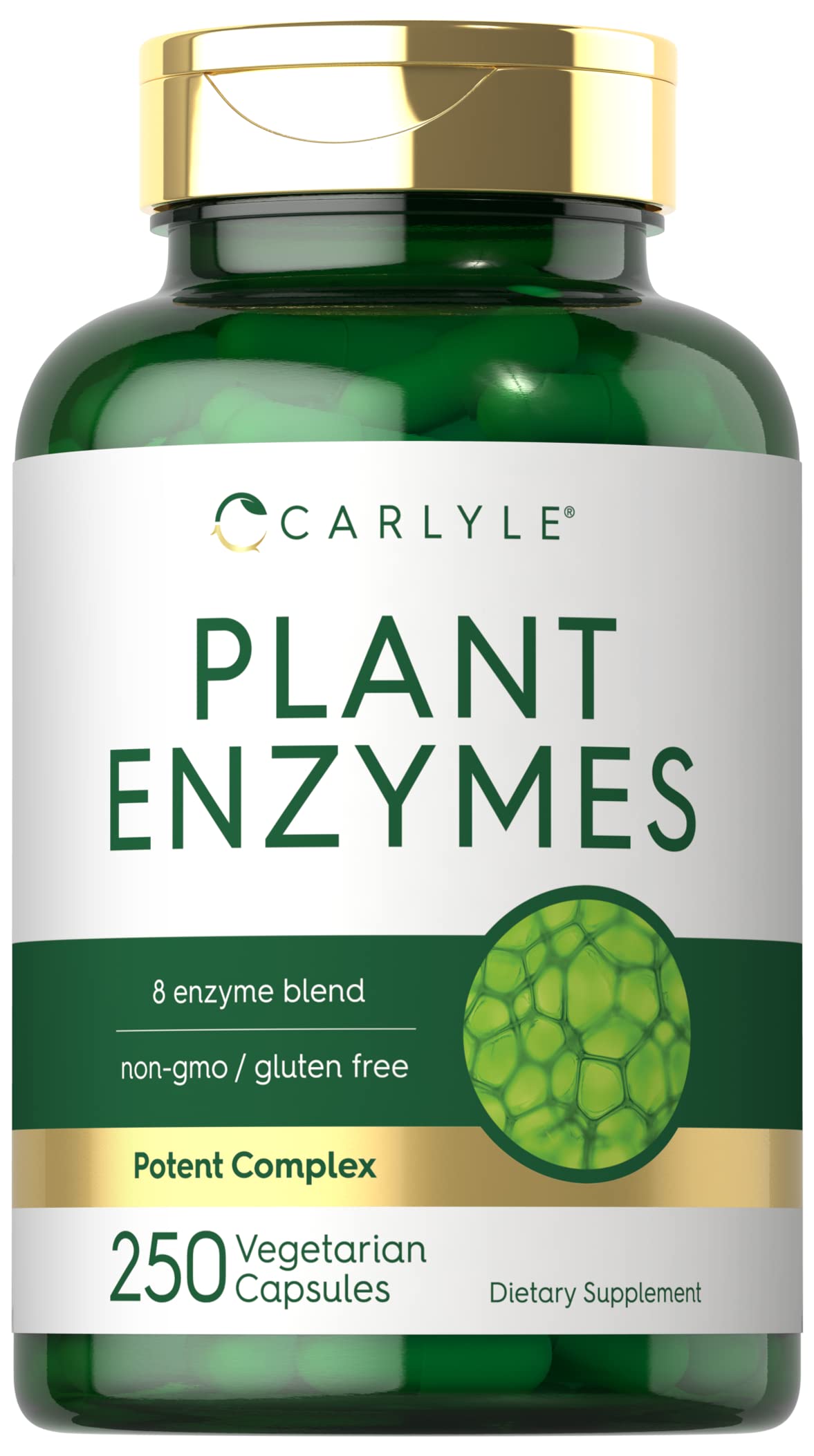 Carlyle 8 Enzymes Végétariennes vue de face