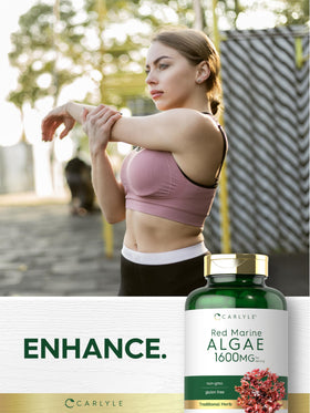 Carlyle Algue Marine Rouge 1600mg avec d'autres compléments alimentaires