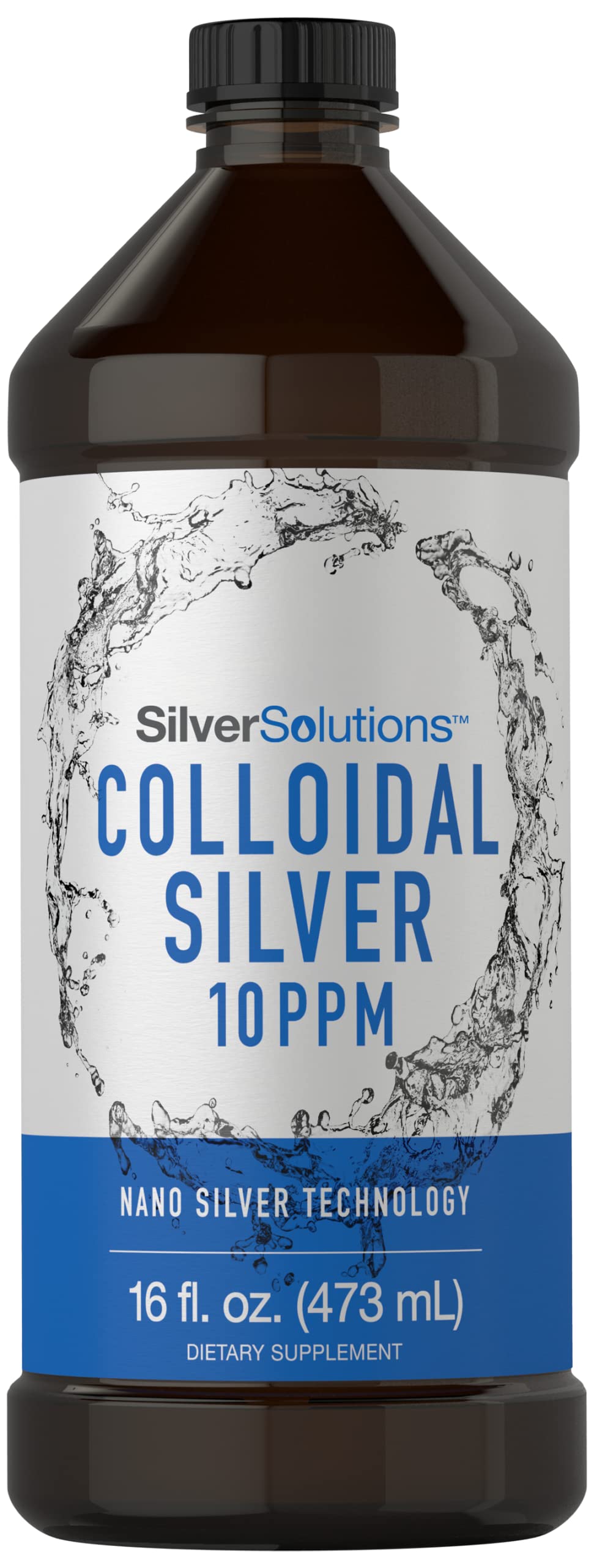 Carlyle Argent Colloïdal Liquide 10 PPM 473 mL vue avant