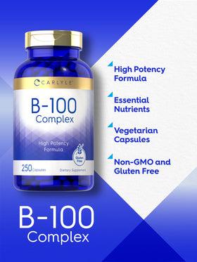 Carlyle B-100 Complex capsules avec le logo de la marque