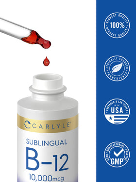Carlyle B12 liquide 10 000 mcg avec fruits