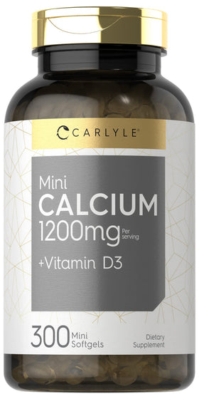 Carlyle Calcium 1200 mg softgels vue avant