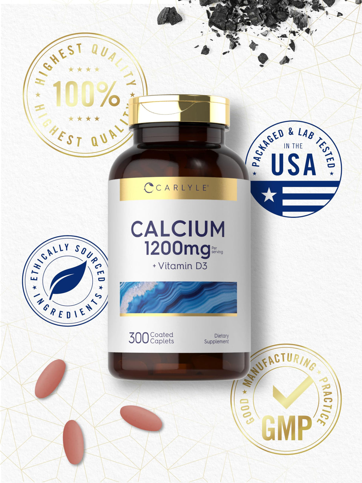 Carlyle Calcium 1200mg en ambiance santé