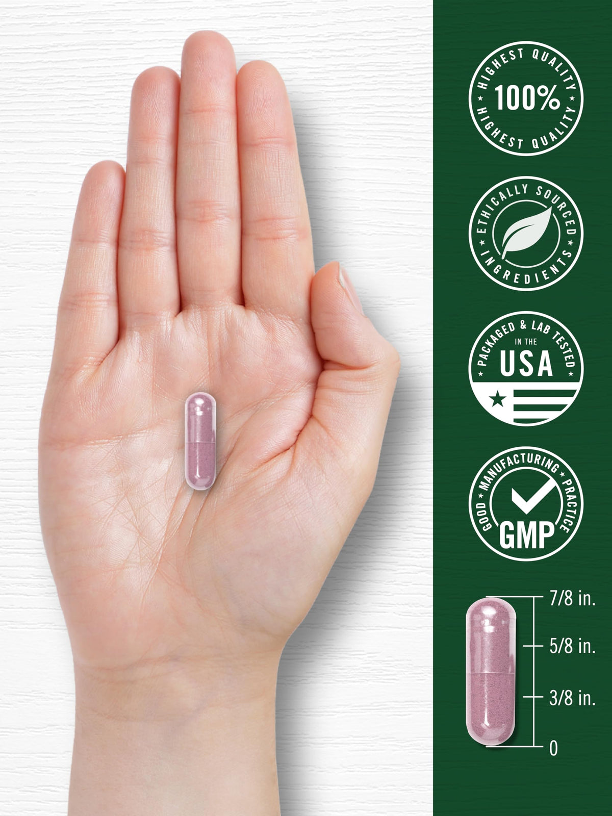 Carlyle Capsules de Cerise Acide 200 Pils ouvertes pour montrer les gélules