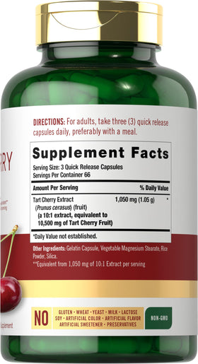 Carlyle Capsules de Cerise Acide 200 Pils vue latérale