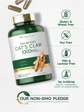 Carlyle Capsules de Griffe de Chat 1000mg côté