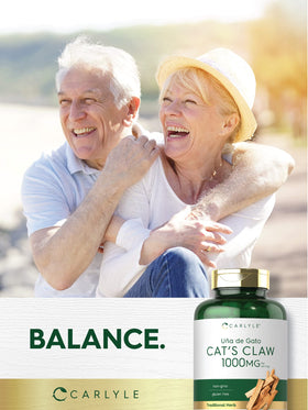 Carlyle Capsules de Griffe de Chat 1000mg en usage quotidien