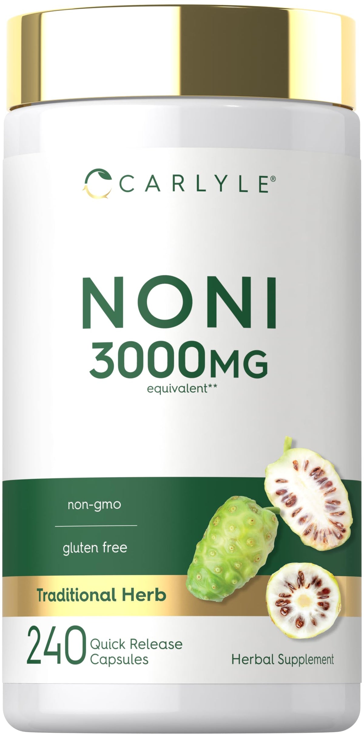 Carlyle Capsules de Noni 240 Comp. vue avant