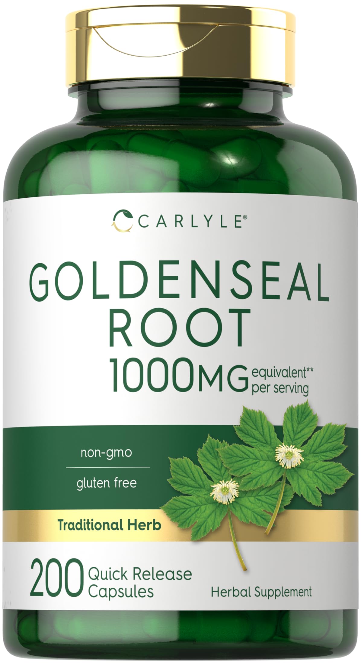 Carlyle Capsules de Racine d'Oranger 200 Comprimés vue de face