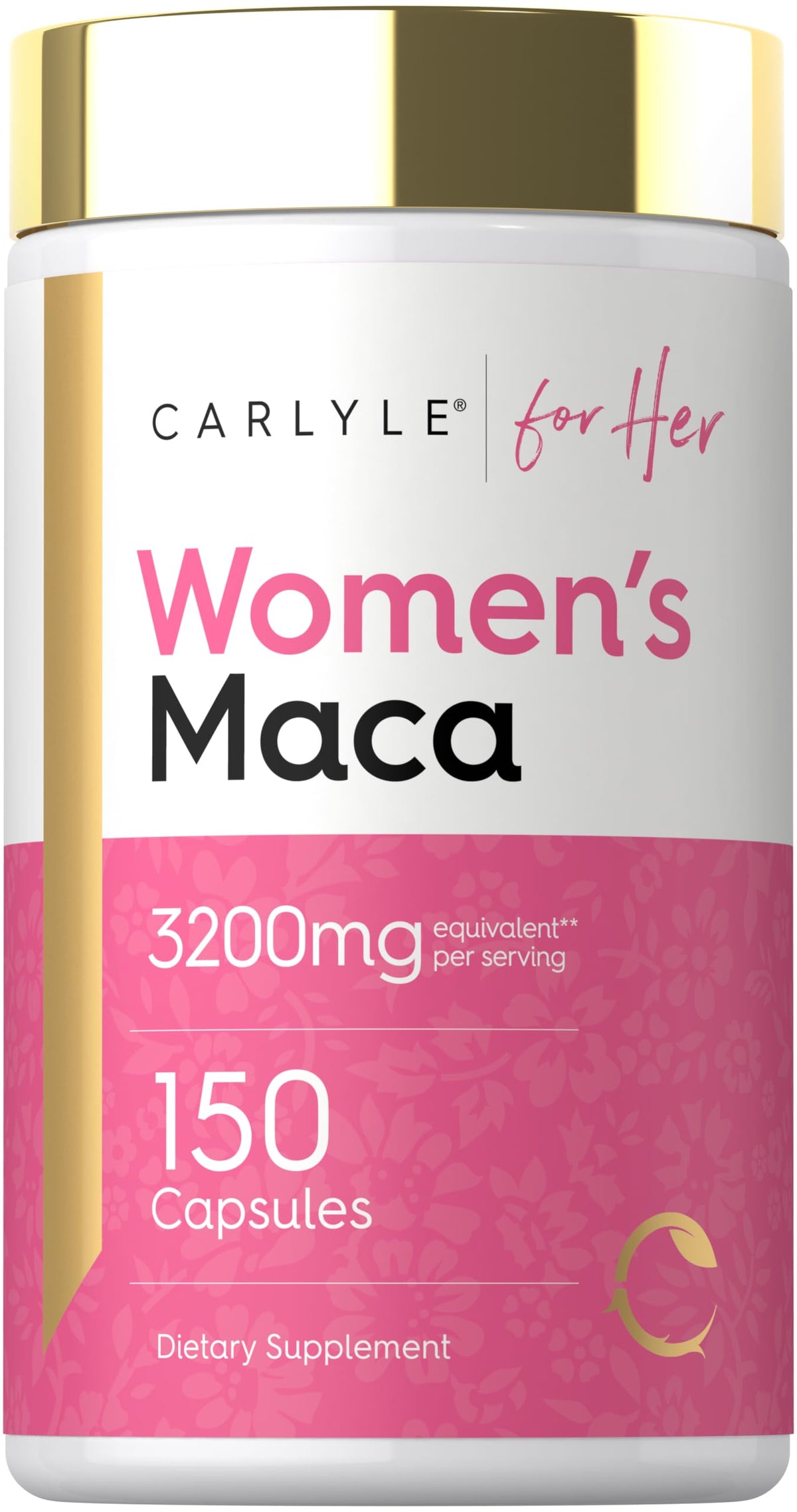 Carlyle Capsules de Racine de Maca pour Femmes 150 Comp.