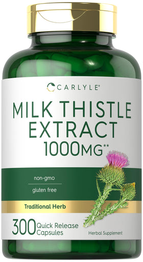 Carlyle Chardon-Marie 300 capsules en vue de face