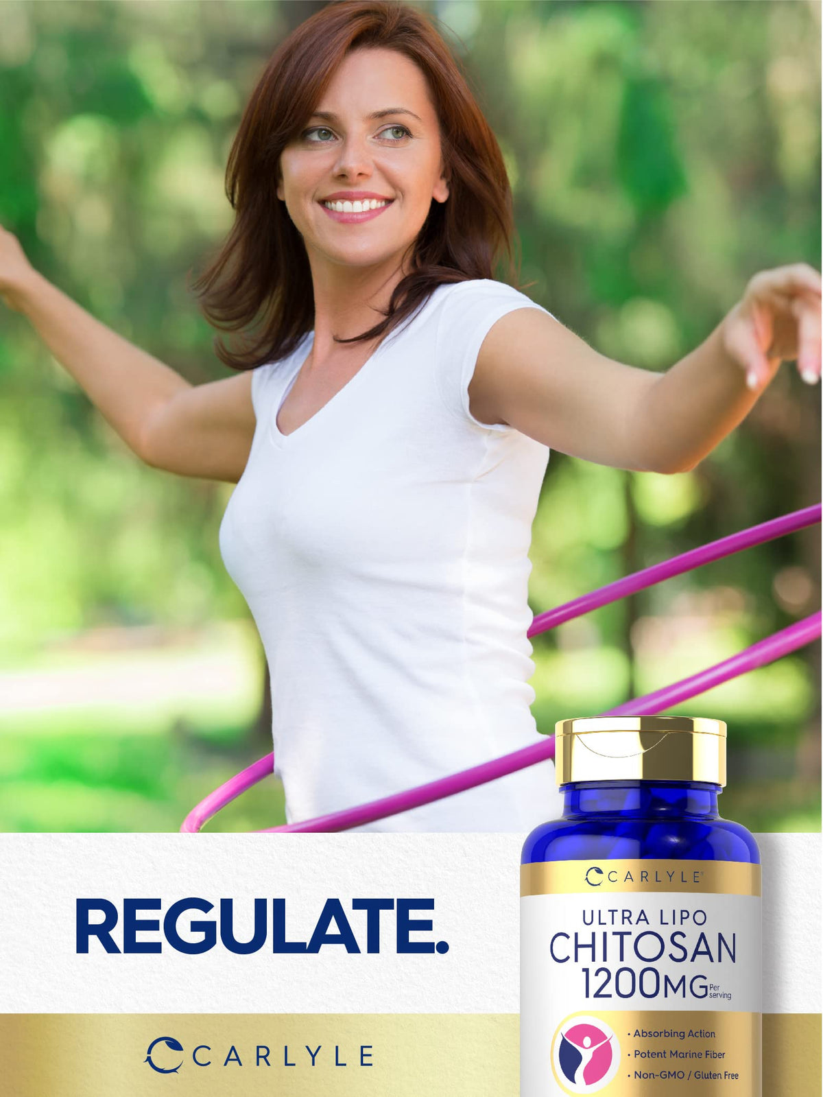 Carlyle Chitosan 1200mg emballage vu de côté