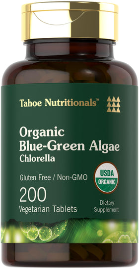 Carlyle Chlorella Comprimés 250 mg 200 unités vue de face