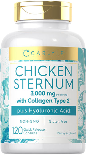 Carlyle Collagène Type 2 3000mg en capsules, vue de face