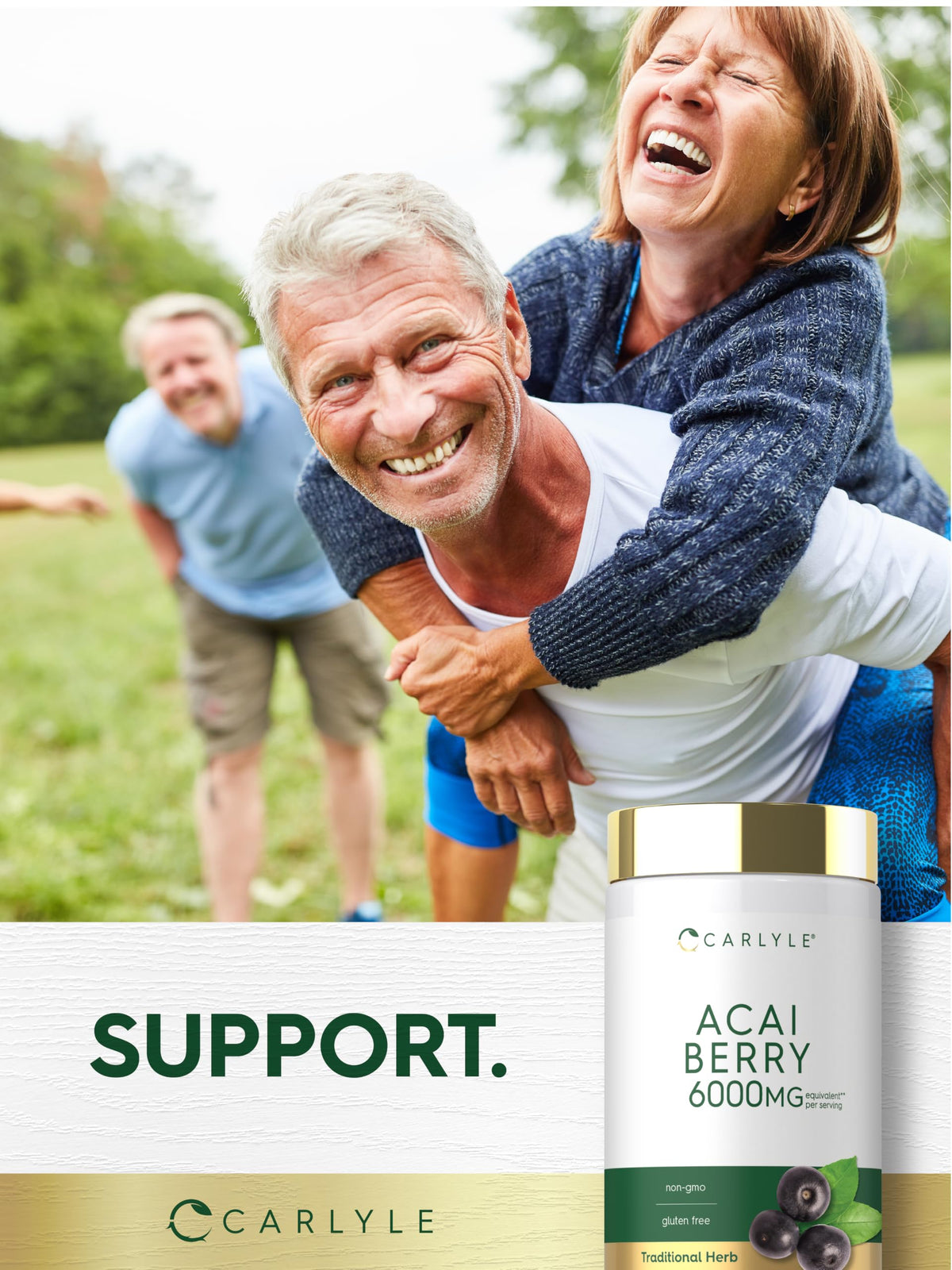 Carlyle Complément Alimentaire Baies d'Açaï 250 Capsules détails des ingrédients