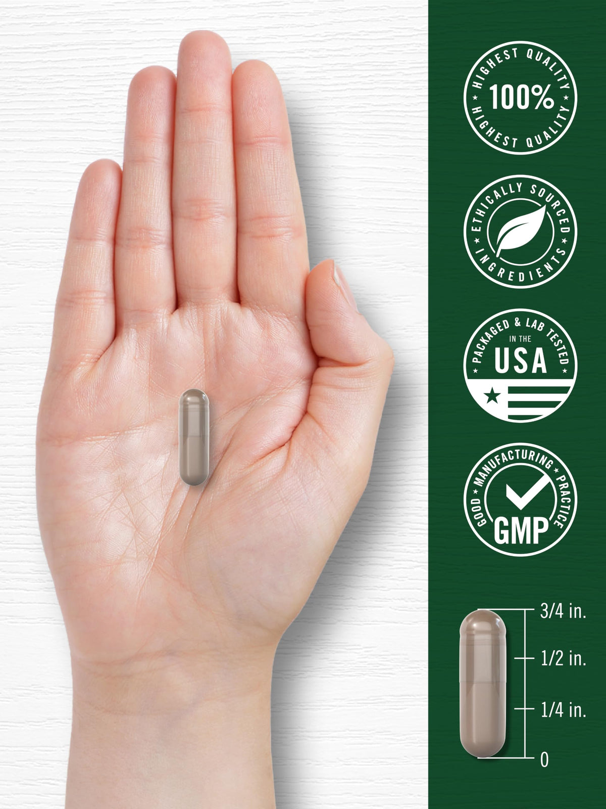 Carlyle Complément Alimentaire Baies d'Açaï 250 Capsules sur une surface neutre
