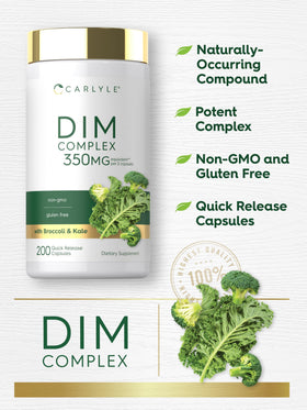 Carlyle Complément Alimentaire DIM 200 Capsules, format et taille
