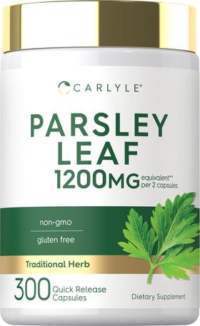 Carlyle Complément Alimentaire Feuille de Persil 300 Capsules vue de face