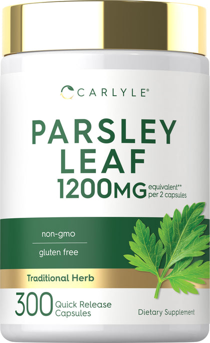 Carlyle Complément Alimentaire Feuille de Persil 300 Capsules vue de face