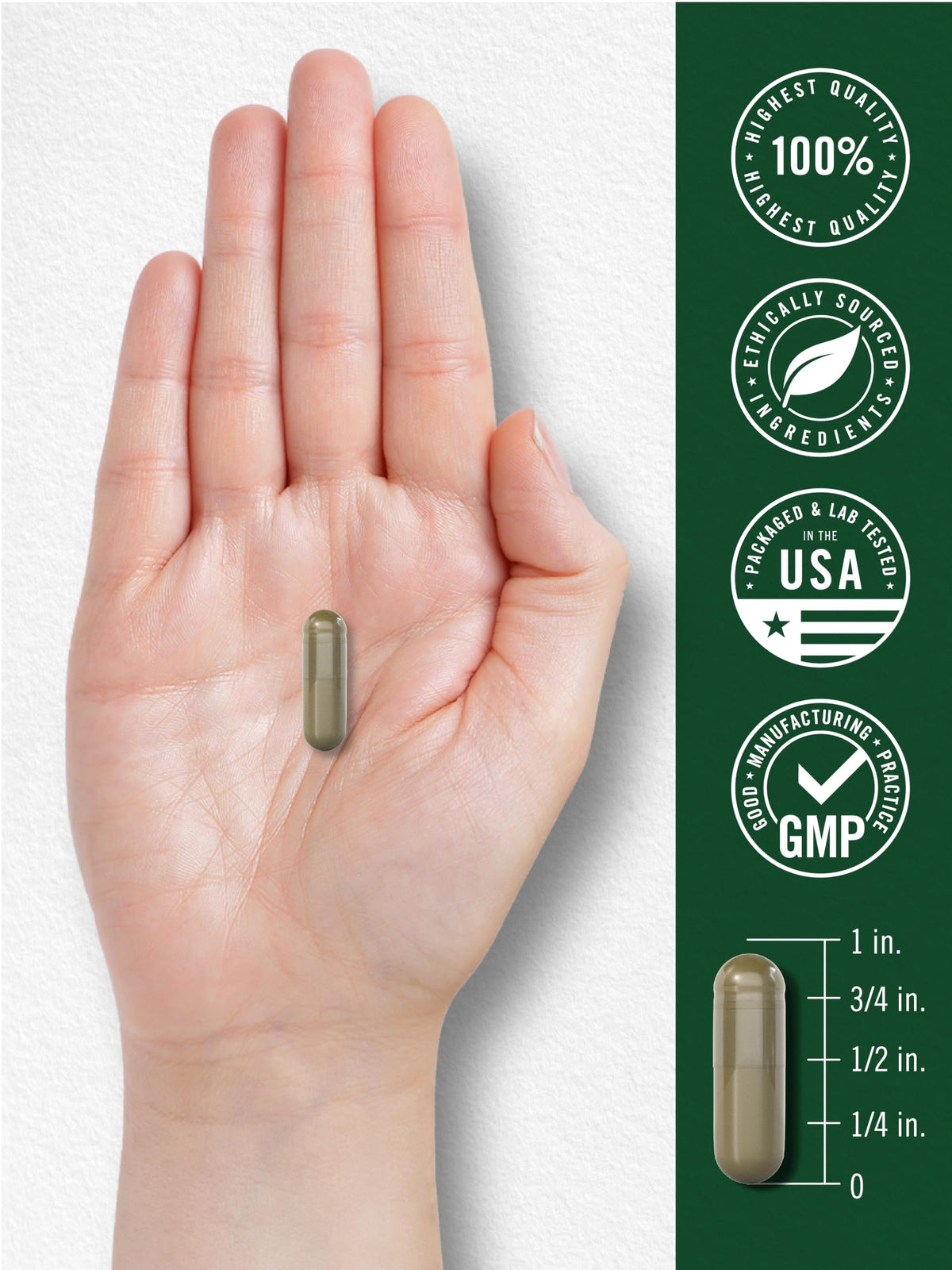 Carlyle Complément Alimentaire Fruits et Légumes - capsules sur une surface blanche