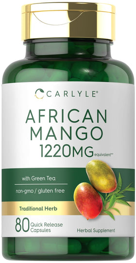 Carlyle Complément Alimentaire Mangue Africaine 80 Capsules vue de face
