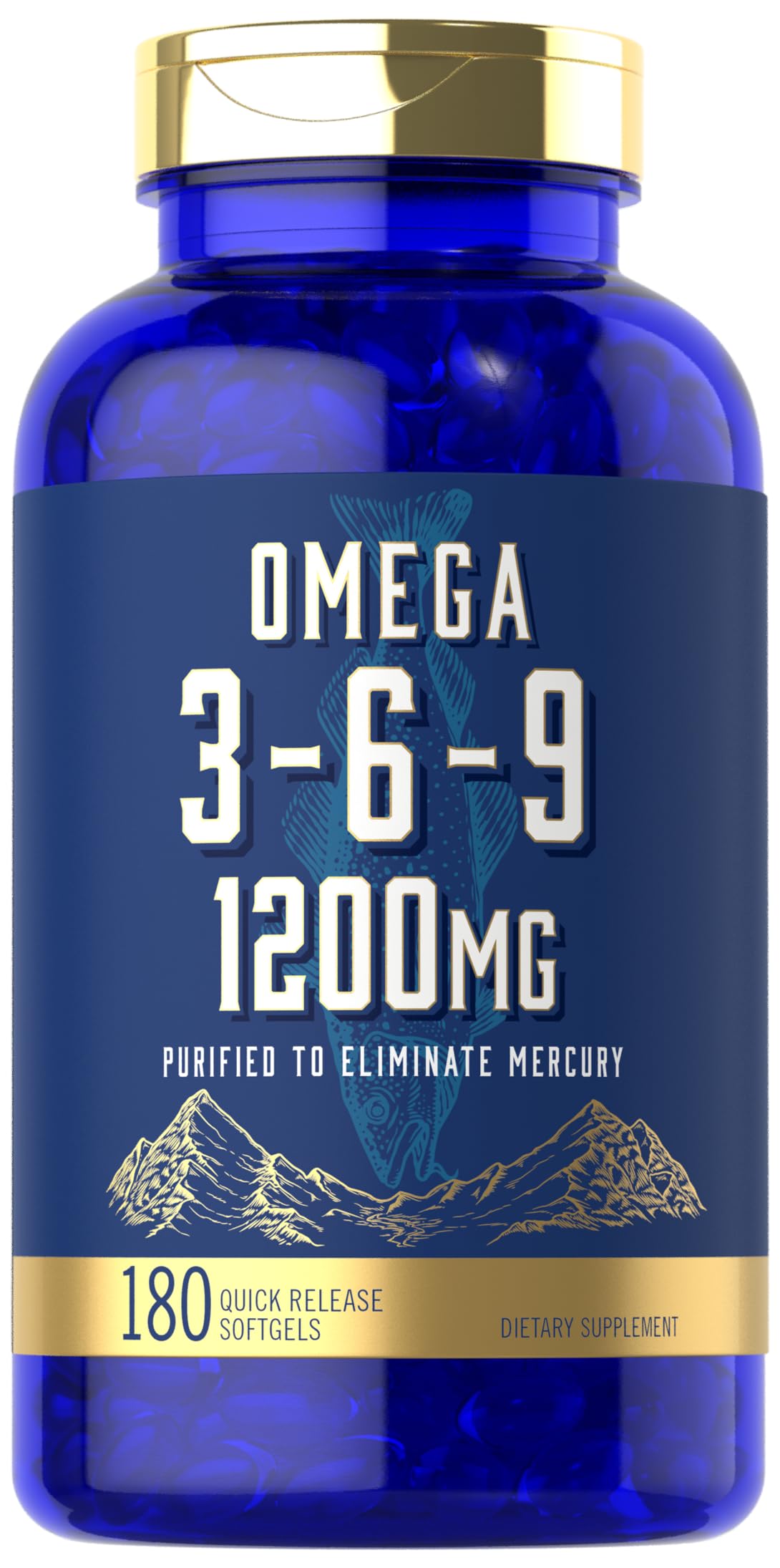 Carlyle Complément Alimentaire Omega 3-6-9 gélules molles devant