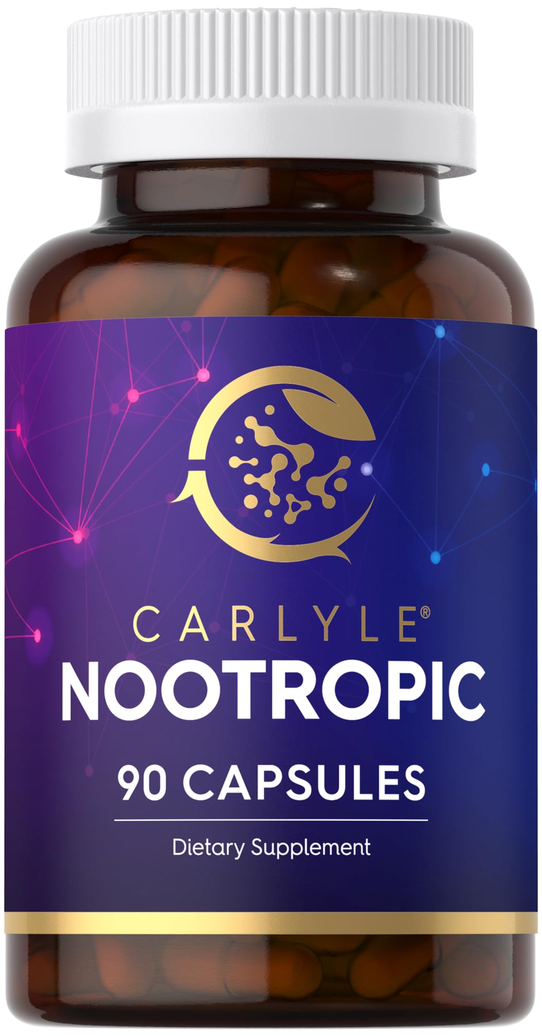Carlyle complément nootropique 90 capsules vue de face
