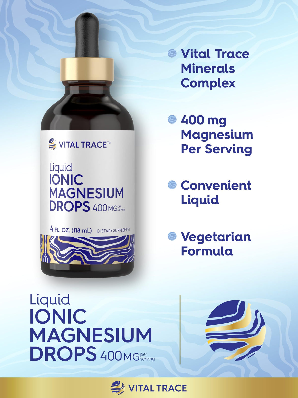 Carlyle Complexe Liquide de Magnésium 400mg flacon ouvert